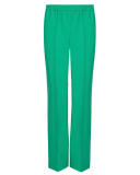 Брюки женские на резинке костюмные в зеленом цвете